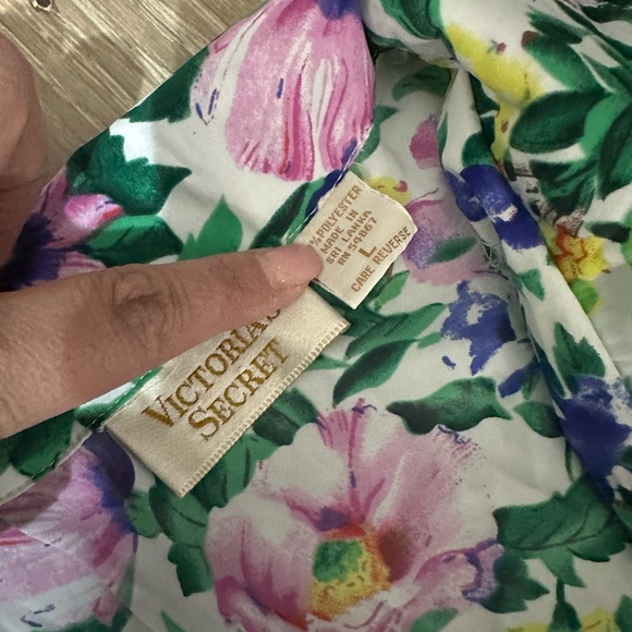 Victoria Secret ‎ vintage golden label PJ Top and shorts set size Large - Picture 6 of 12